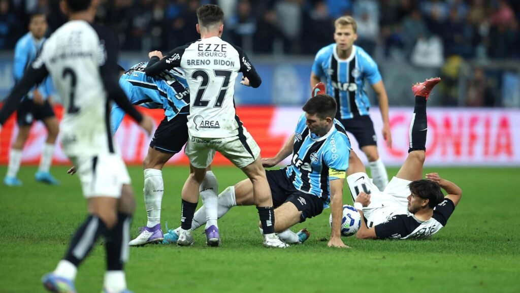 Corinthians arranca empate contra o Grêmio fora de casa