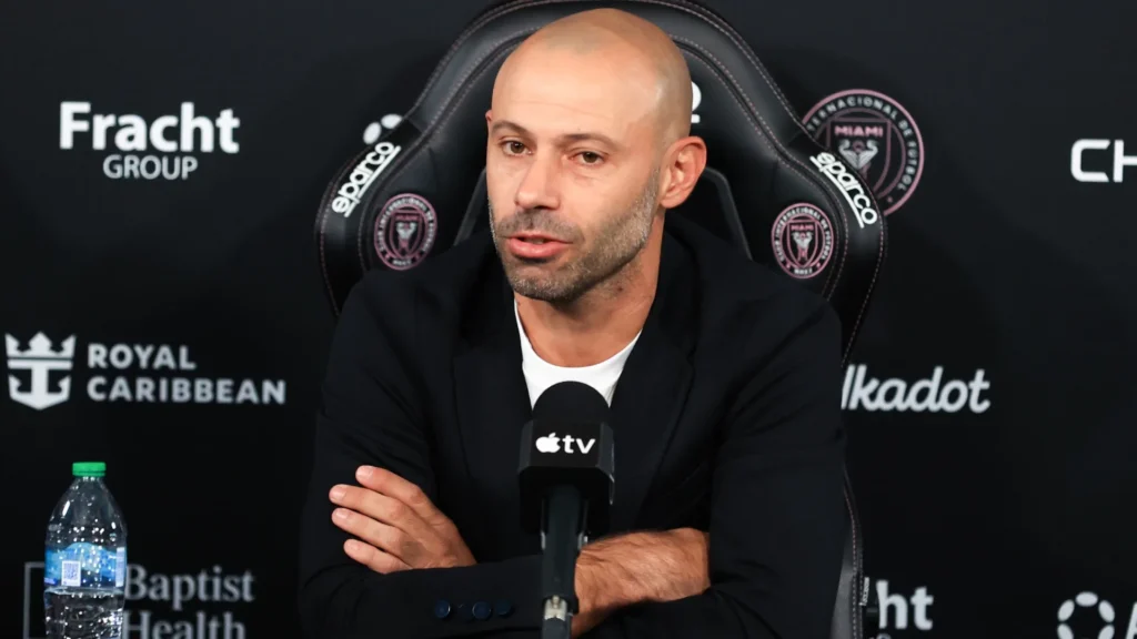 Ex-Corinthians, Mascherano evita falar de Palmeiras x Inter Miami