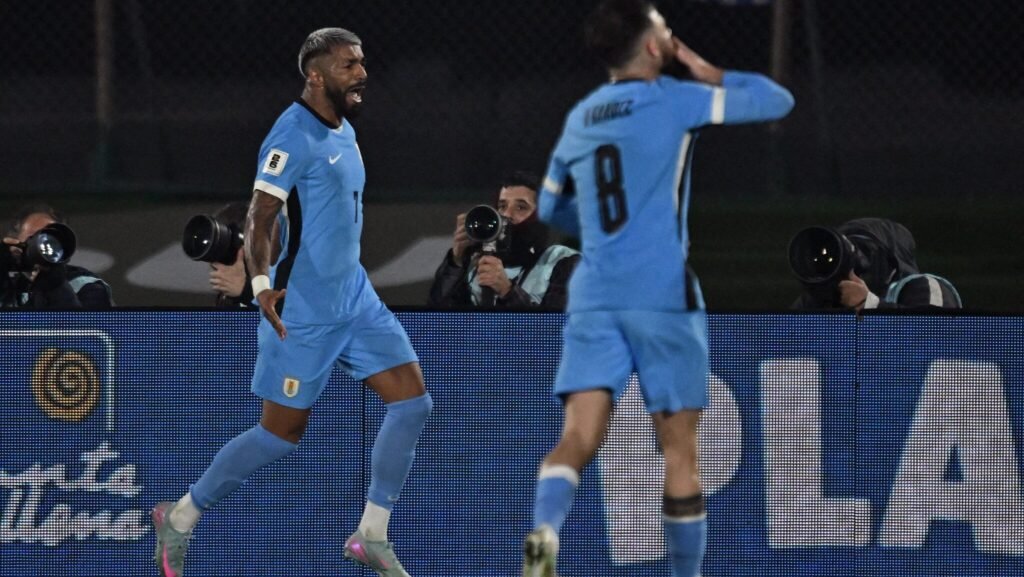 Uruguai venceu a Venezuela e está muito próxima de se classificar para a Copa do Mundo de 2026 - Divulgação / Conmebol